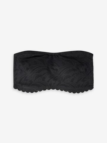 Next Bandeau Bra in Black: front