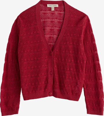 Seasalt Cornwall Strickjacke 'Sweet Day' in Rot: Vorderseite