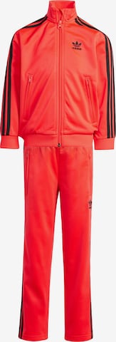 Tuta da jogging 'Adicolor Firebird' di ADIDAS ORIGINALS in rosso: frontale