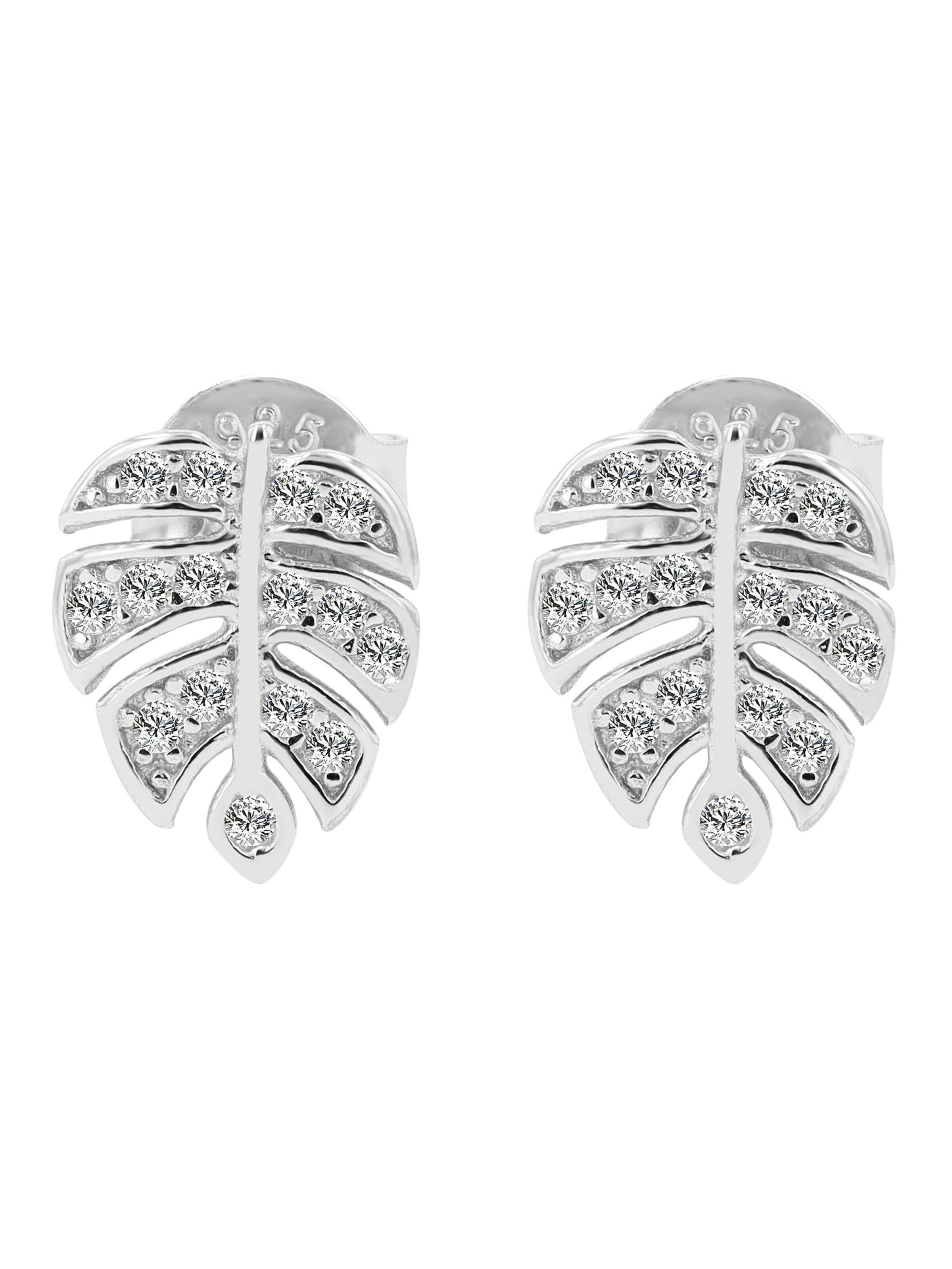 Akzent Earrings '"Alondra" aus 925 Sterlingsilber, hautverträglich' in Silver: front