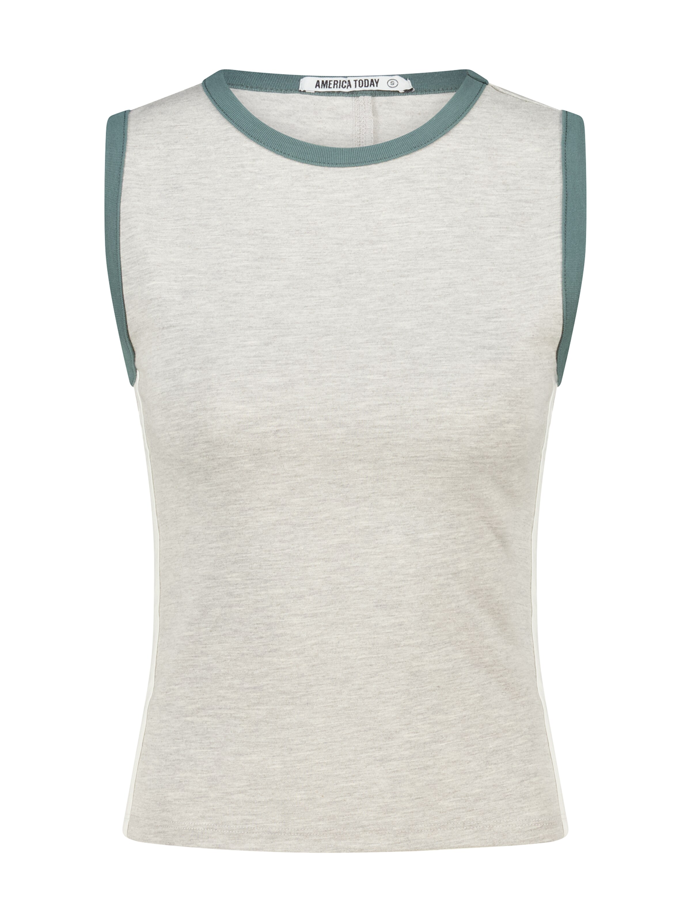 America Today Top in Grey: front