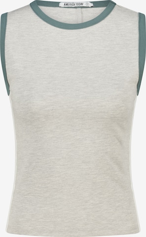America Today Top in Grey: front