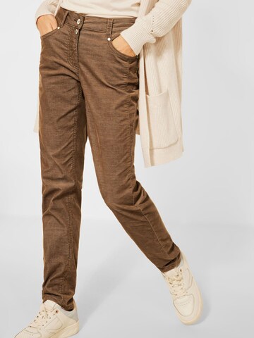 Regular Pantalon 'Gesa' CECIL en marron