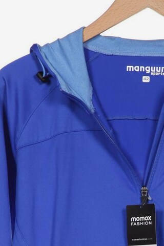Manguun Sweatshirt & Zip-Up Hoodie in XL in Blue