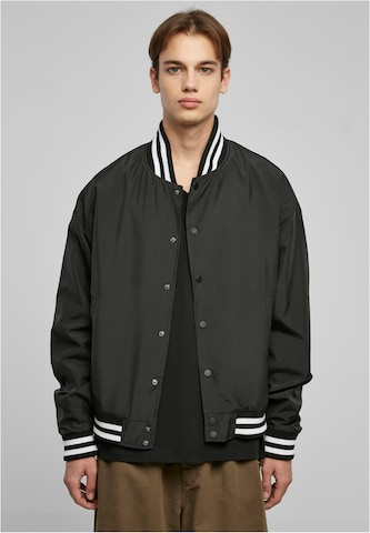 Urban Classics Between-Season Jacket in Black: front