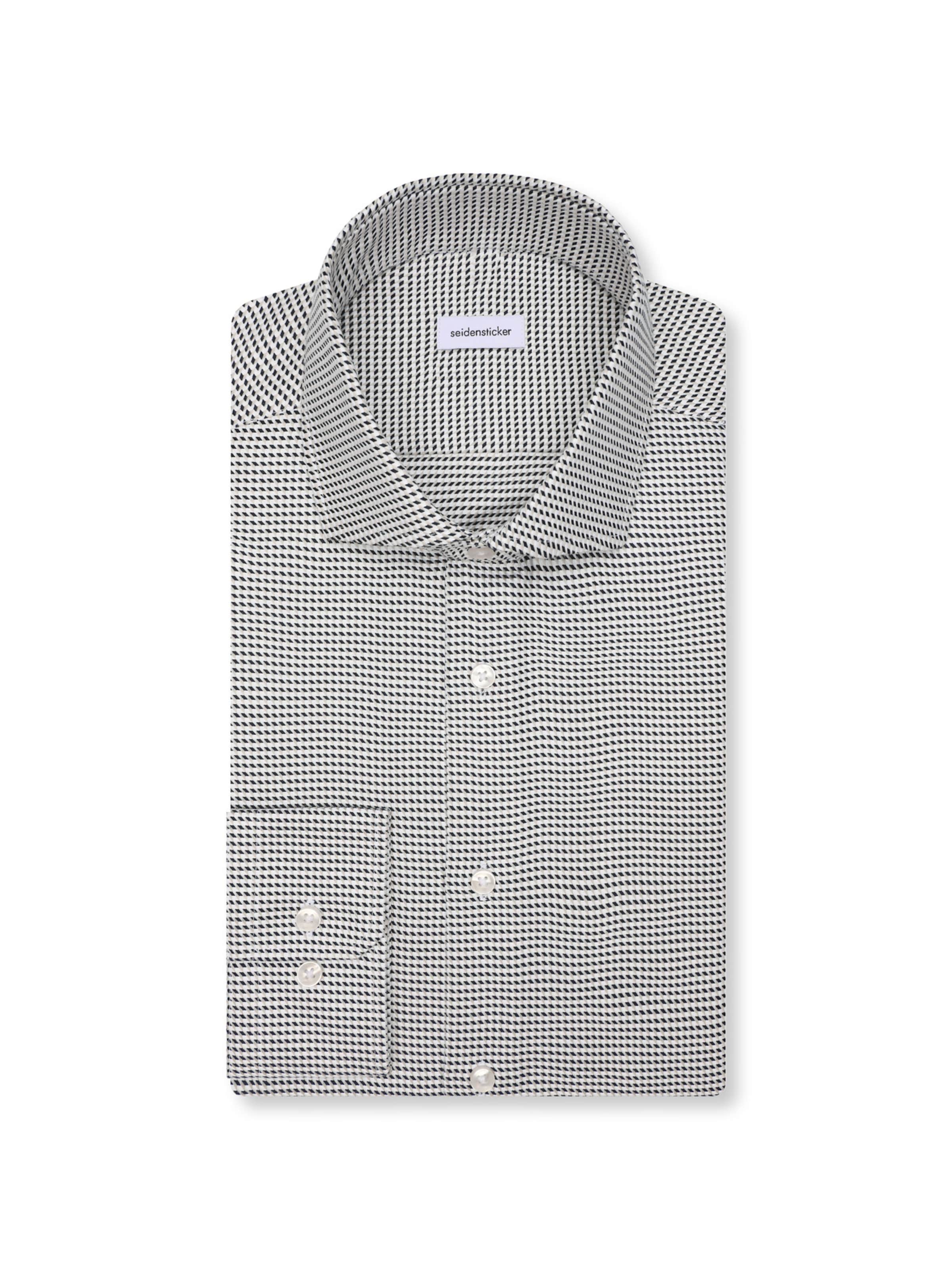 SEIDENSTICKER Slim fit Zakelijk overhemd in Beige