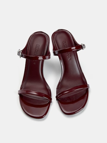Mule Pull&Bear en marron