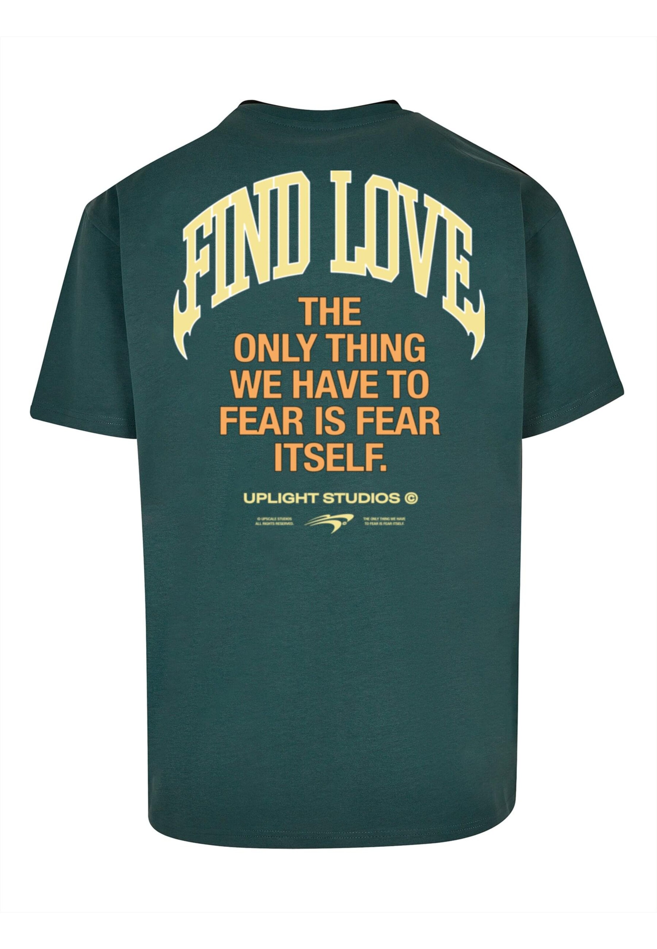 MT Upscale Póló 'Find Love' - zöld