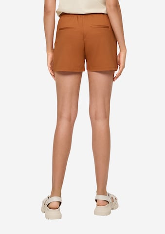 QS Regular Shorts in Braun