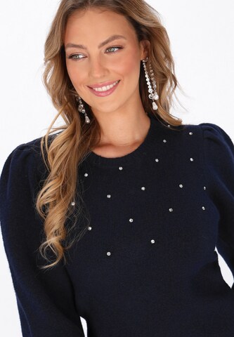 faina Dress in Blue