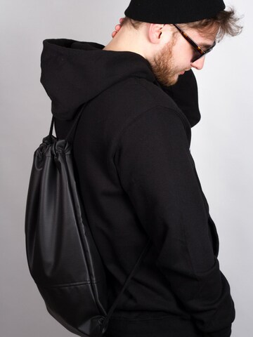 Manufaktur13 Sportturnbeutel 'Black Out' in Schwarz