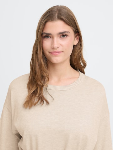 Robes en maille 'IHLULS' ICHI en beige