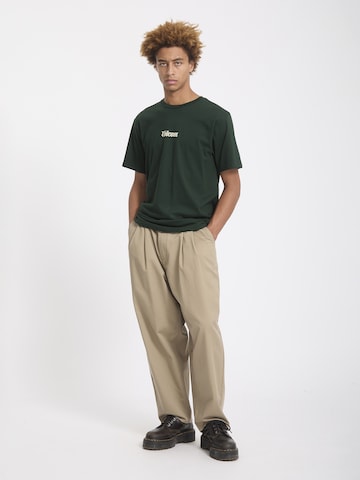 T-Shirt 'LINEAR BSC' Volcom en vert