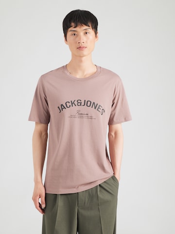 Jack & Jones Premium T-shirt 'JPRBLATOMMY' i lila: framsida