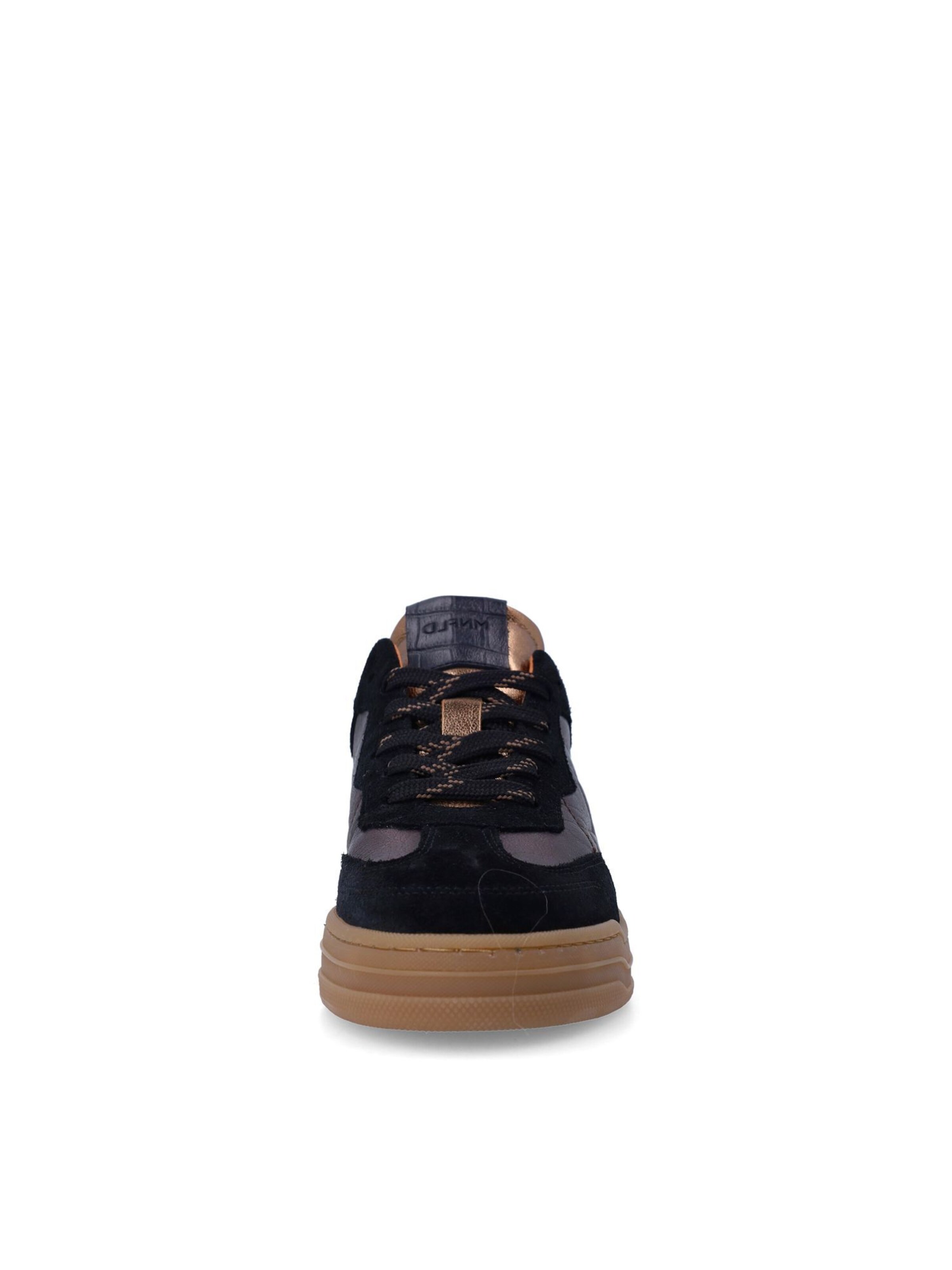 MANFIELD Sneakers laag in Zwart