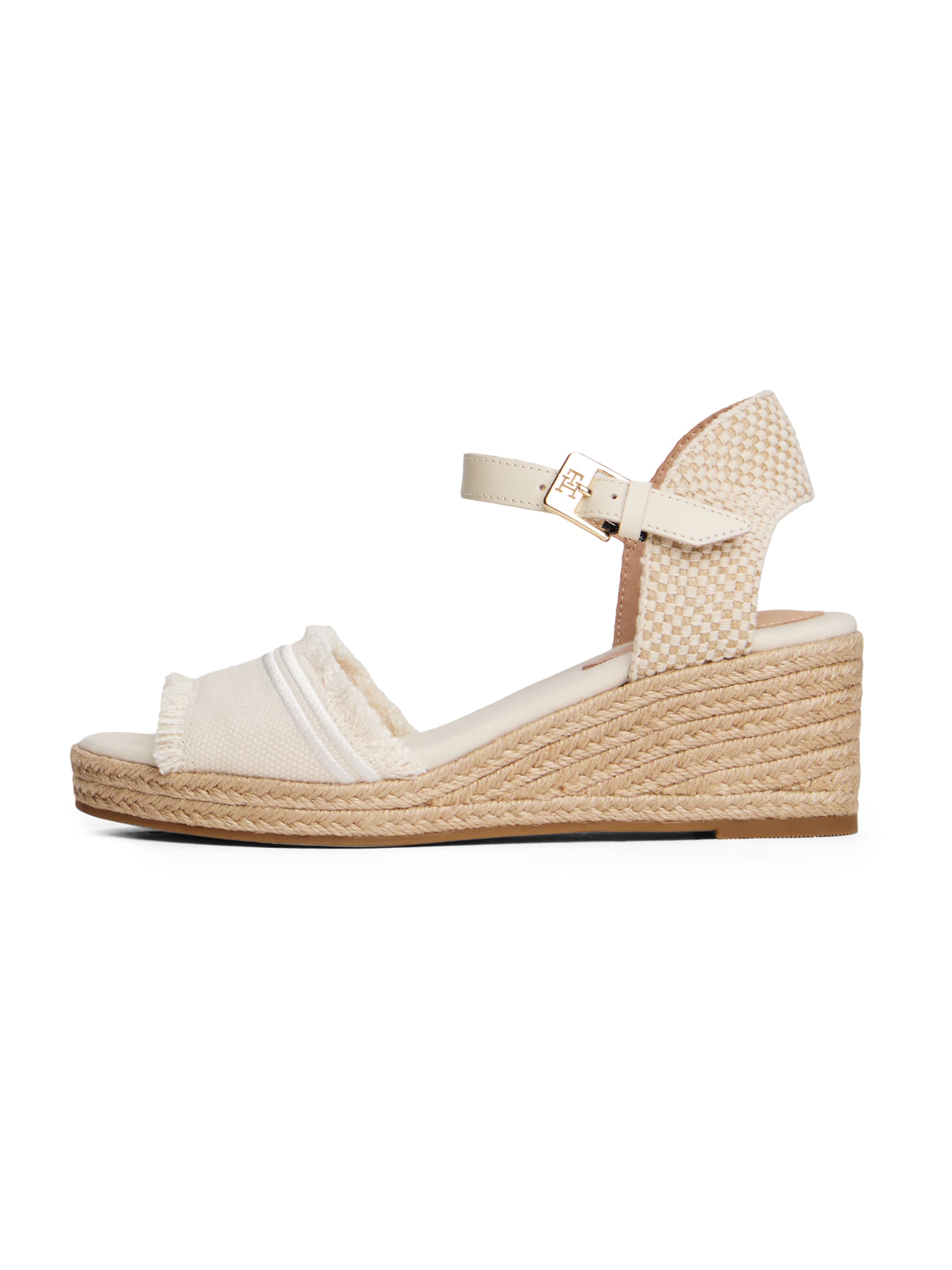Sandales TOMMY HILFIGER en beige : devant