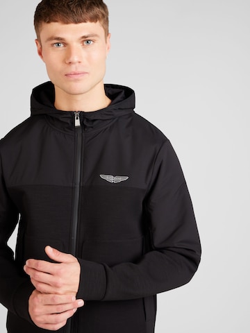 Hackett London Sweatjacke 'AM STORM' in Schwarz