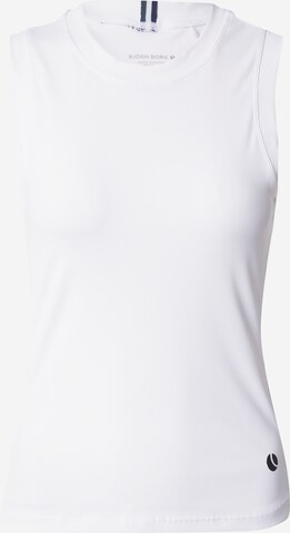 BJÖRN BORG Sports Top in White: front