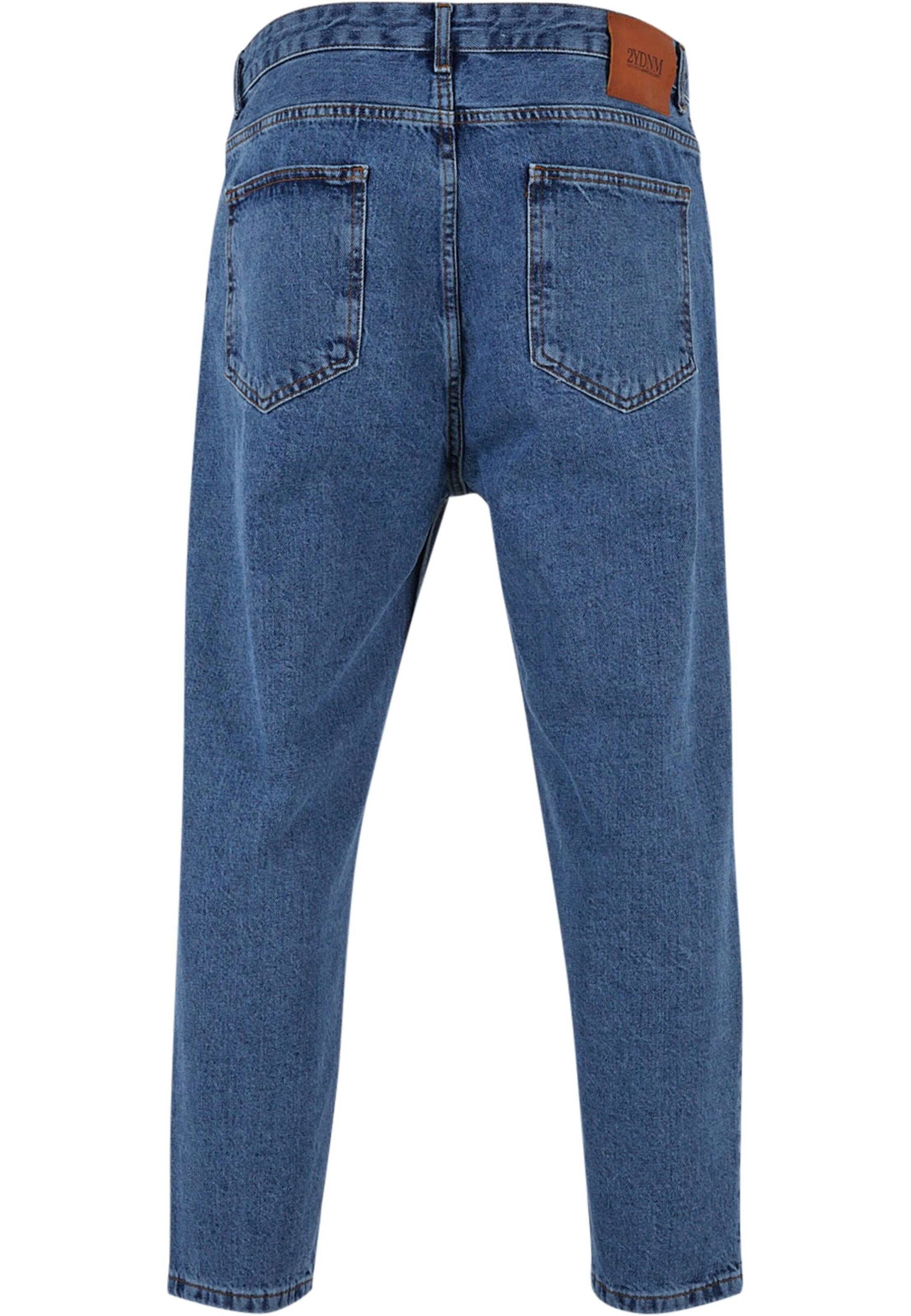 2Y Premium Loosefit Jeans in Blau