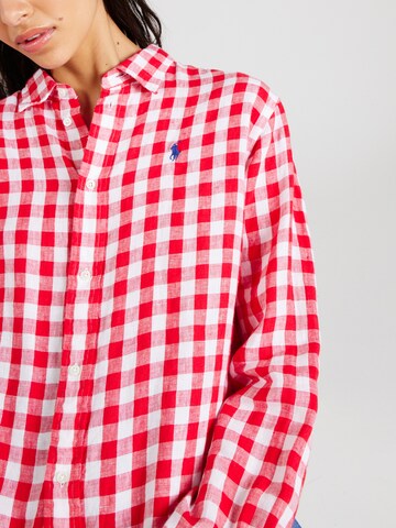 Camicia da donna di Polo Ralph Lauren in rosso