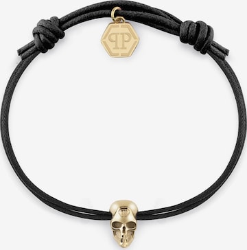 Braccialetto 'Friendship' di Philipp Plein Jewellery in nero: frontale