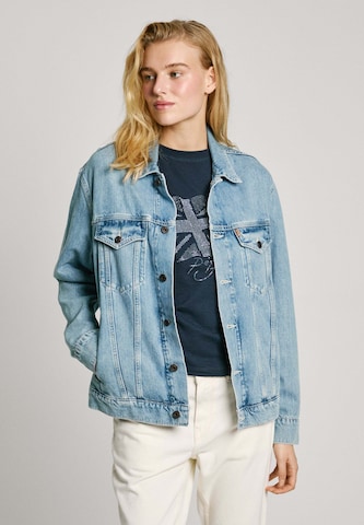 Pepe Jeans Jacke in Blau: Vorderseite