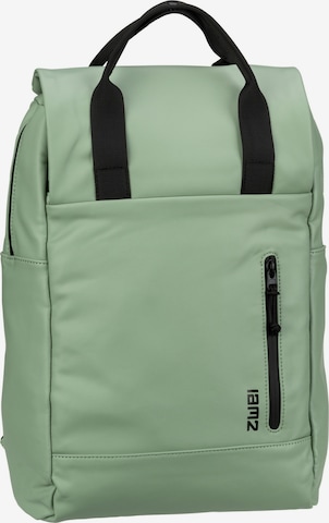 ZWEI Backpack in Green: front