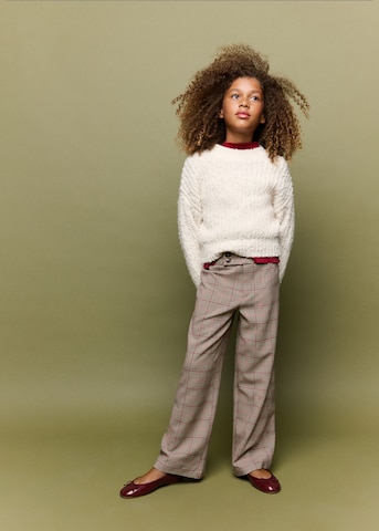 Largi Pantaloni 'PRINEO' de la MANGO KIDS pe maro: față