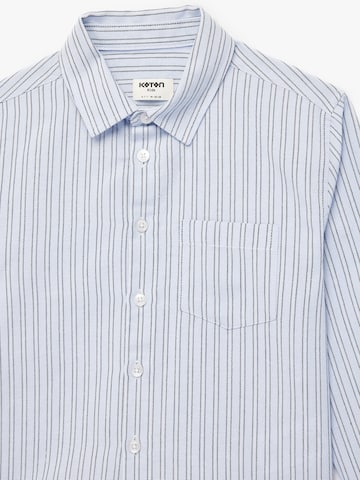 Koton Regular fit Button up shirt in Blue