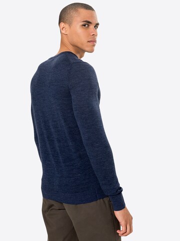 Bruun & Stengade Pullover 'Jupiter' in Blau