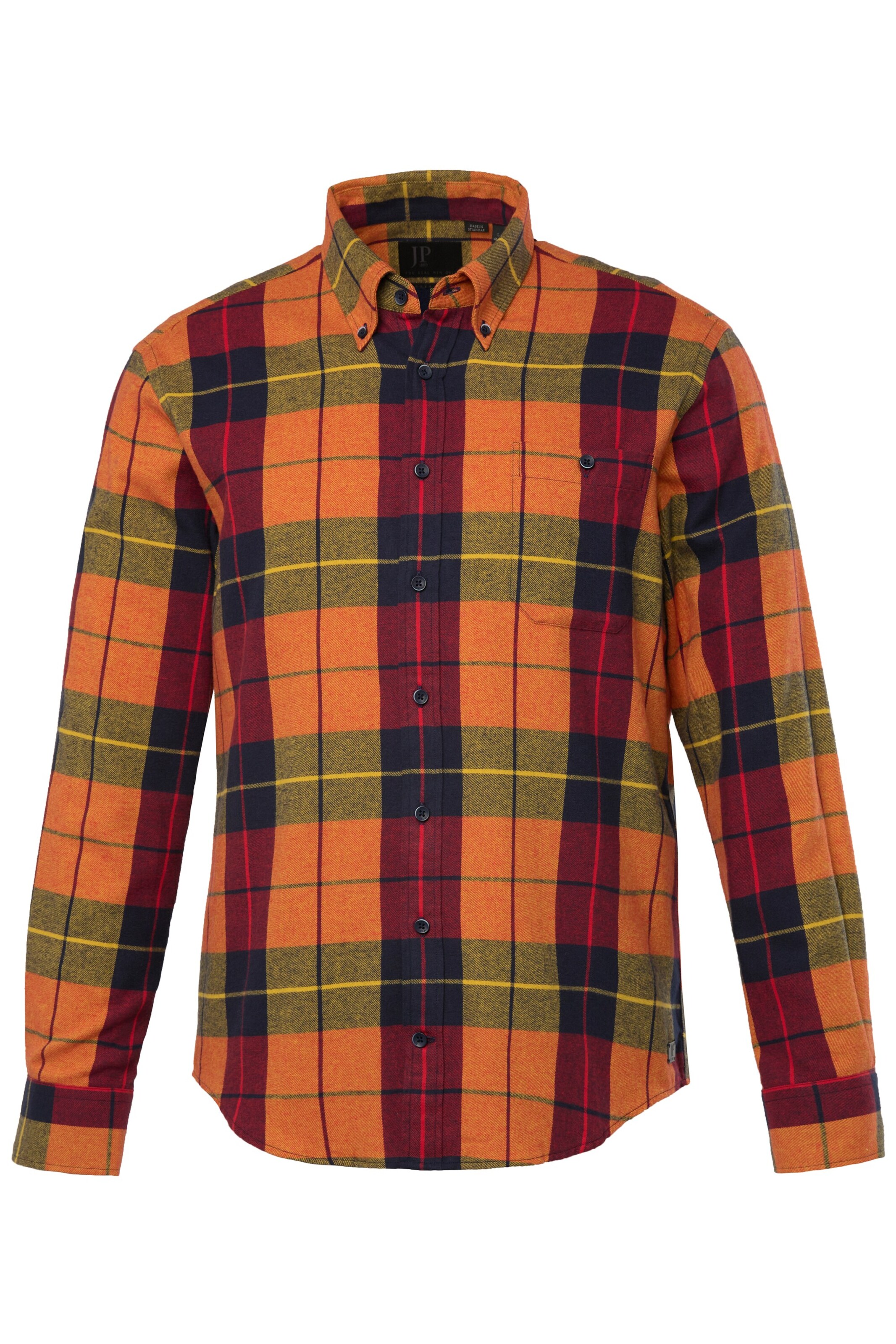 JP1880 Regular Fit Hemd in Orange: Vorderseite
