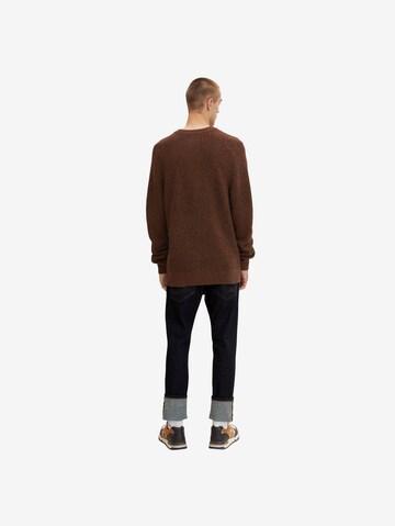 TOM TAILOR Sweater in Brown