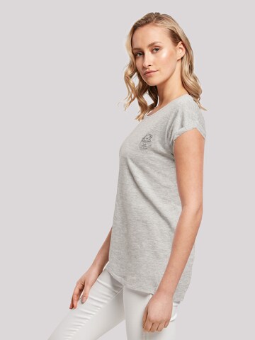 F4NT4STIC Shirt 'Weihnachtstasse' in Grey