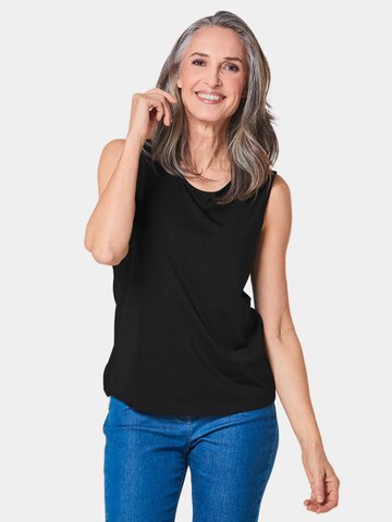 Goldner Top in Zwart: voorkant