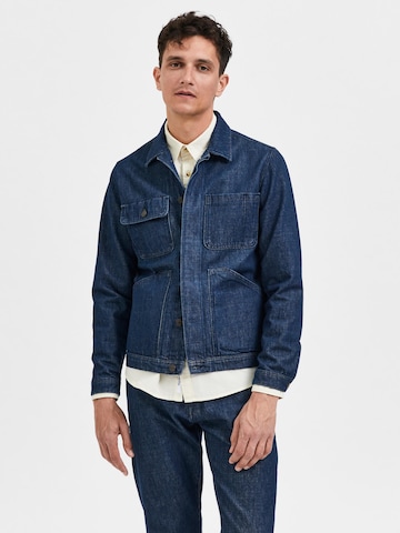 SELECTED HOMME - Chaqueta de entretiempo 'Will' en azul: frente