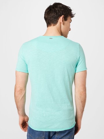 Key Largo T-shirt 'BREAD' i blå