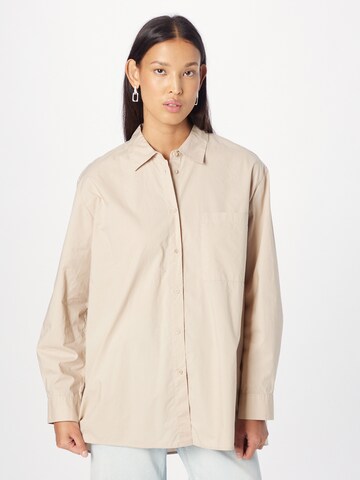 ARMEDANGELS - Blusa 'EALGA' en beige: frente