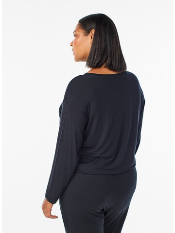 melns Zizzi Pidžamas krekls 'Hildur'