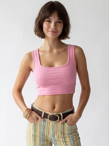 Haut 'Tanktops & Camis' MixRay en rose : devant