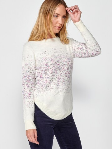 KOROSHI Pullover in Weiß