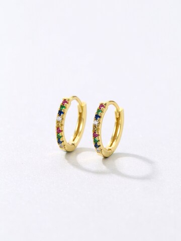 Boucles d'oreilles 'Rainbow' Hey Happiness en or
