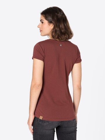 Ragwear T-Shirt 'Florah' in Rot