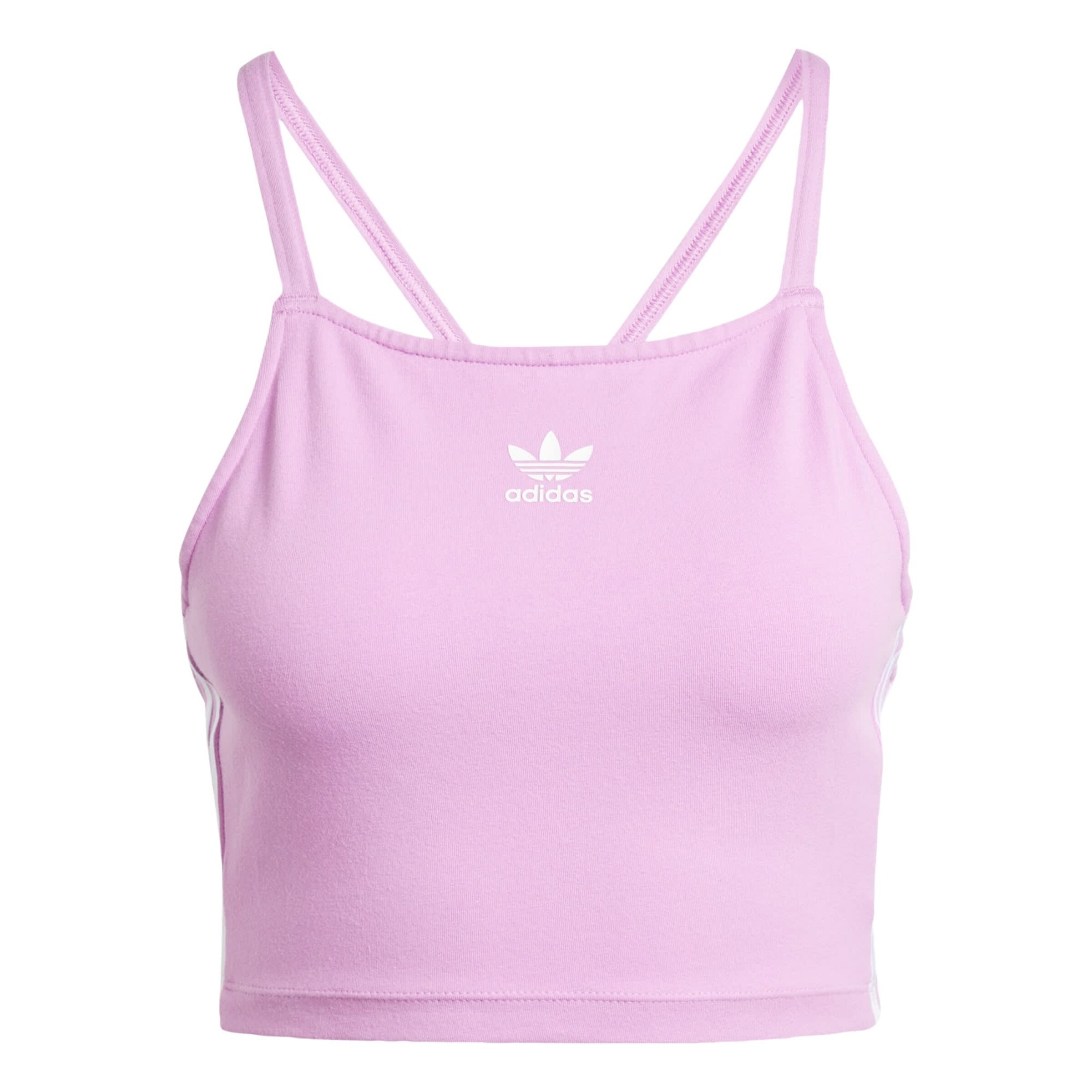 Top 'Adicolor' di ADIDAS ORIGINALS in lilla: frontale