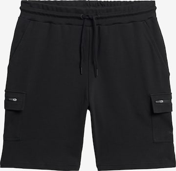 Superdry Cargobroek in Zwart: voorkant