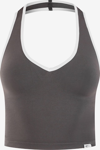 Haut de sport Smilodox en gris : devant