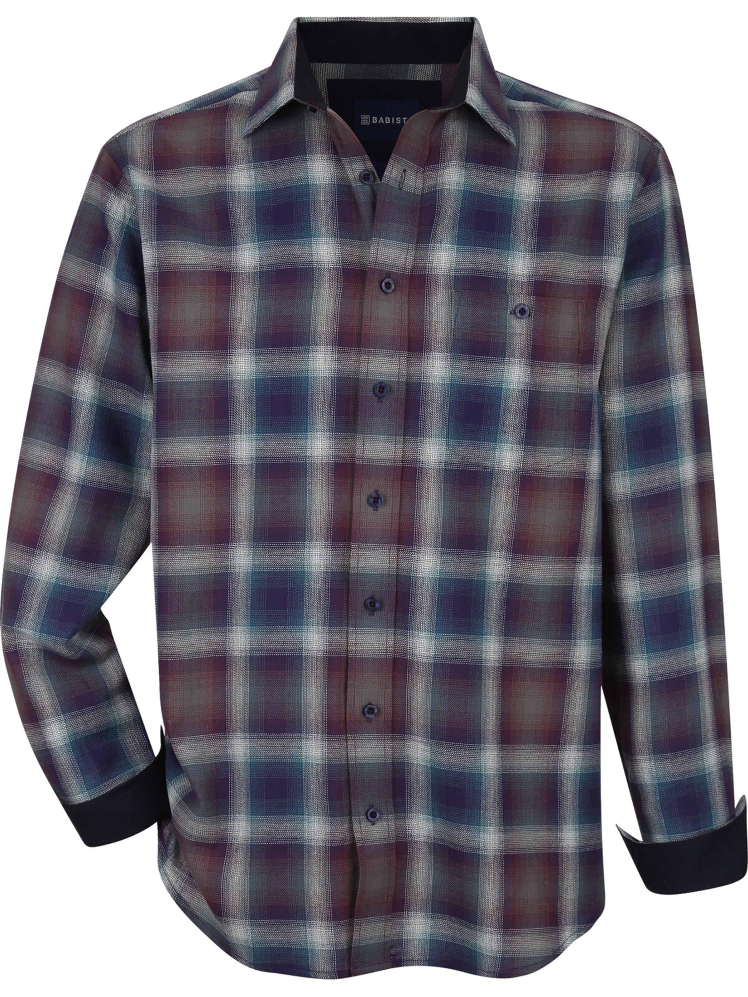 BABISTA Regular fit Button Up Shirt Lucinara in Blue ABOUT YOU