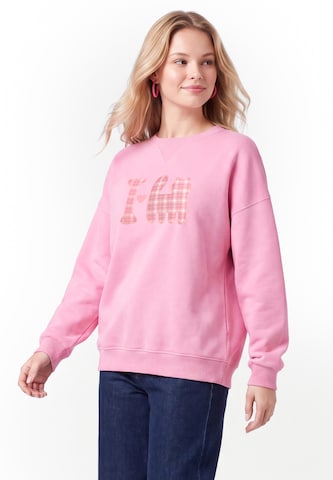 MYMO Sweatshirt in Roze: voorkant
