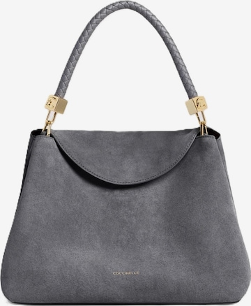 Borsa a mano di Coccinelle in grigio: frontale