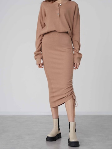 LeGer by Lena Gercke Skirt 'Leila' in Brown: front