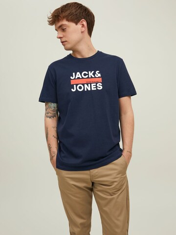 JACK & JONES Tričko 'Codan' – modrá: přední strana